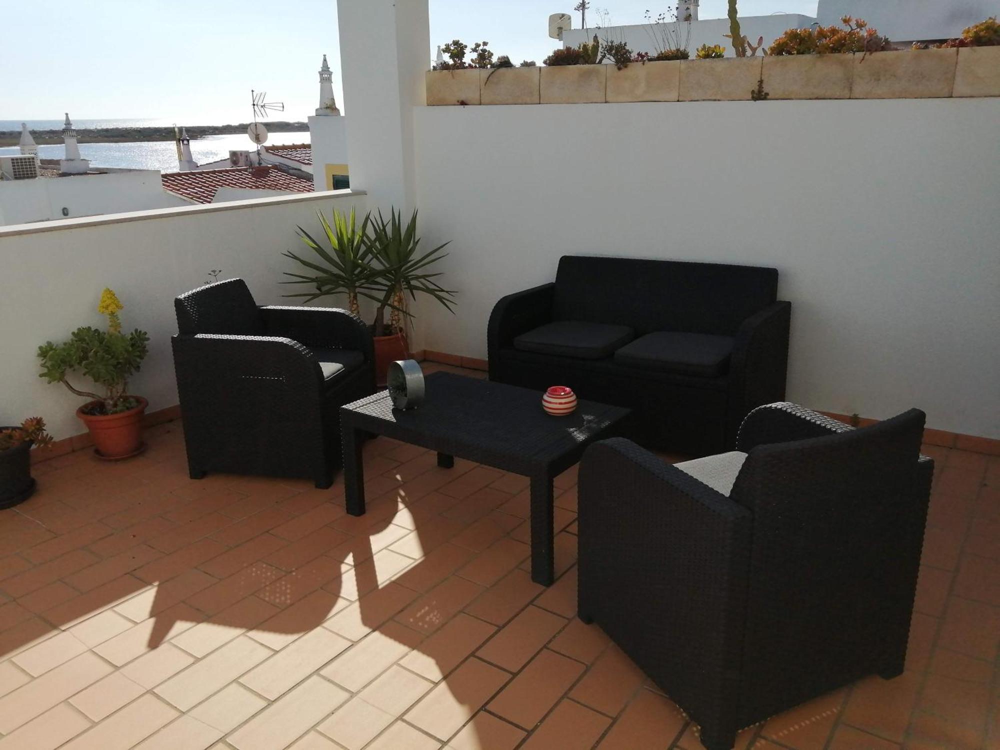 Apartamento Vista Mar กาบานัส เด ตาวีรา ภายนอก รูปภาพ