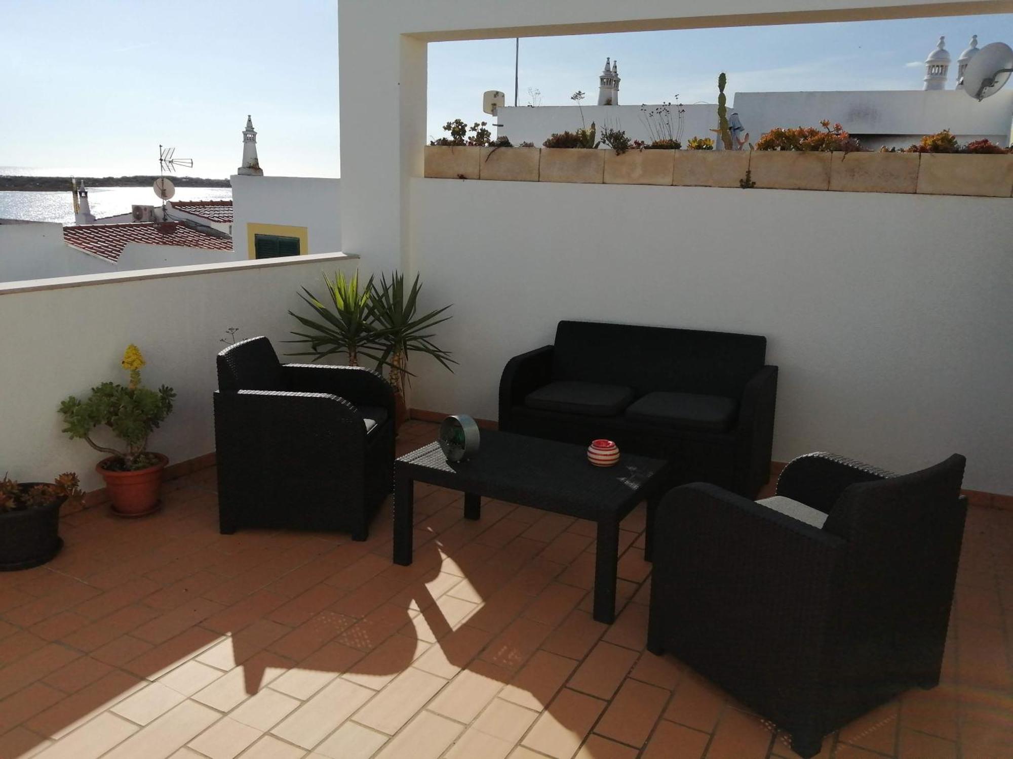 Apartamento Vista Mar กาบานัส เด ตาวีรา ภายนอก รูปภาพ