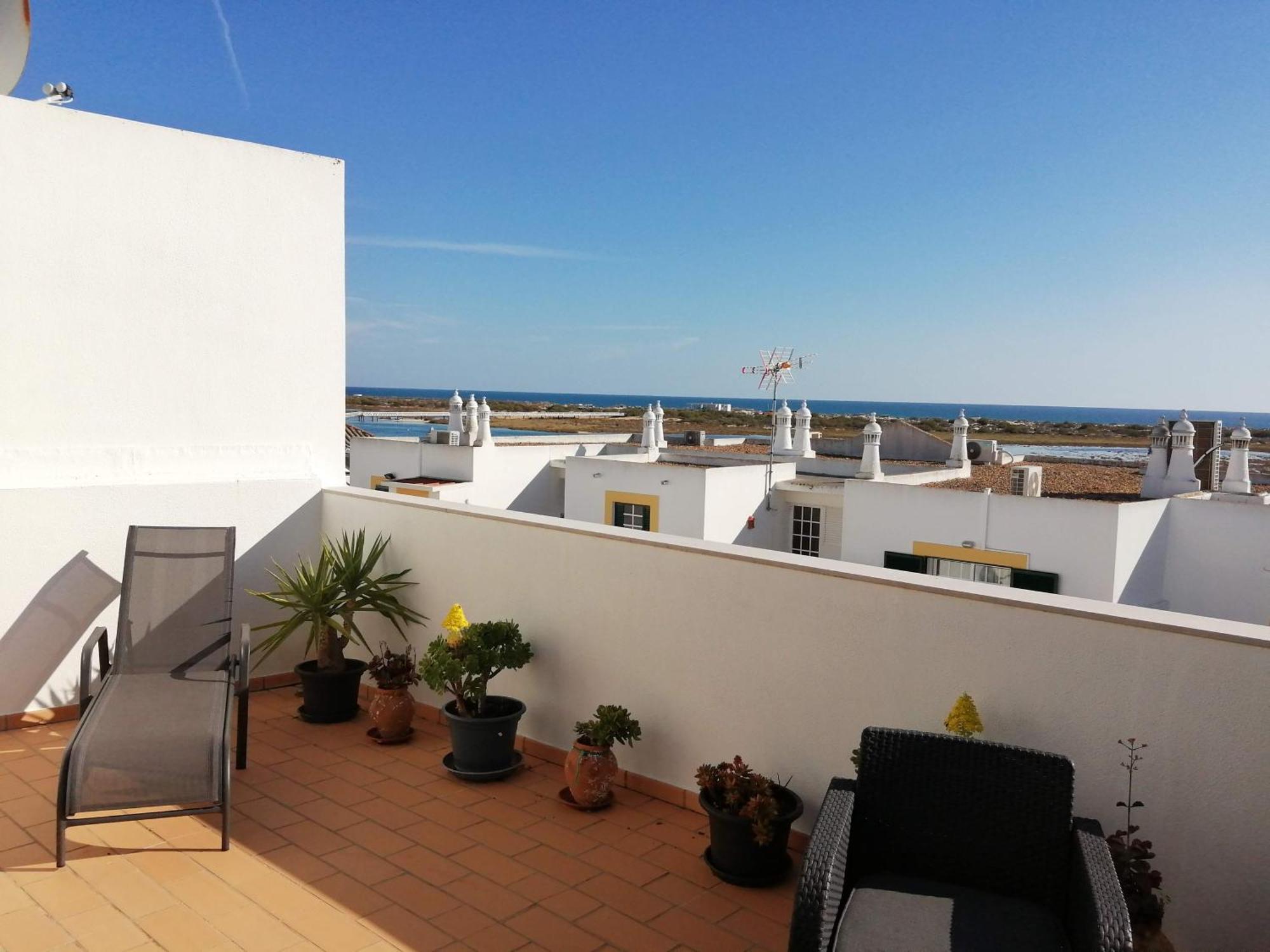 Apartamento Vista Mar กาบานัส เด ตาวีรา ภายนอก รูปภาพ